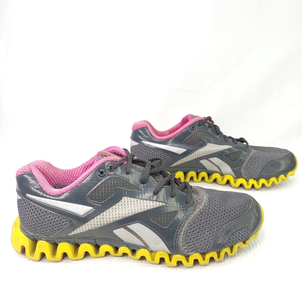 Reebok Zig Nano Running Shoes Lace Up Athletic Sneakers Womens Size 8.5